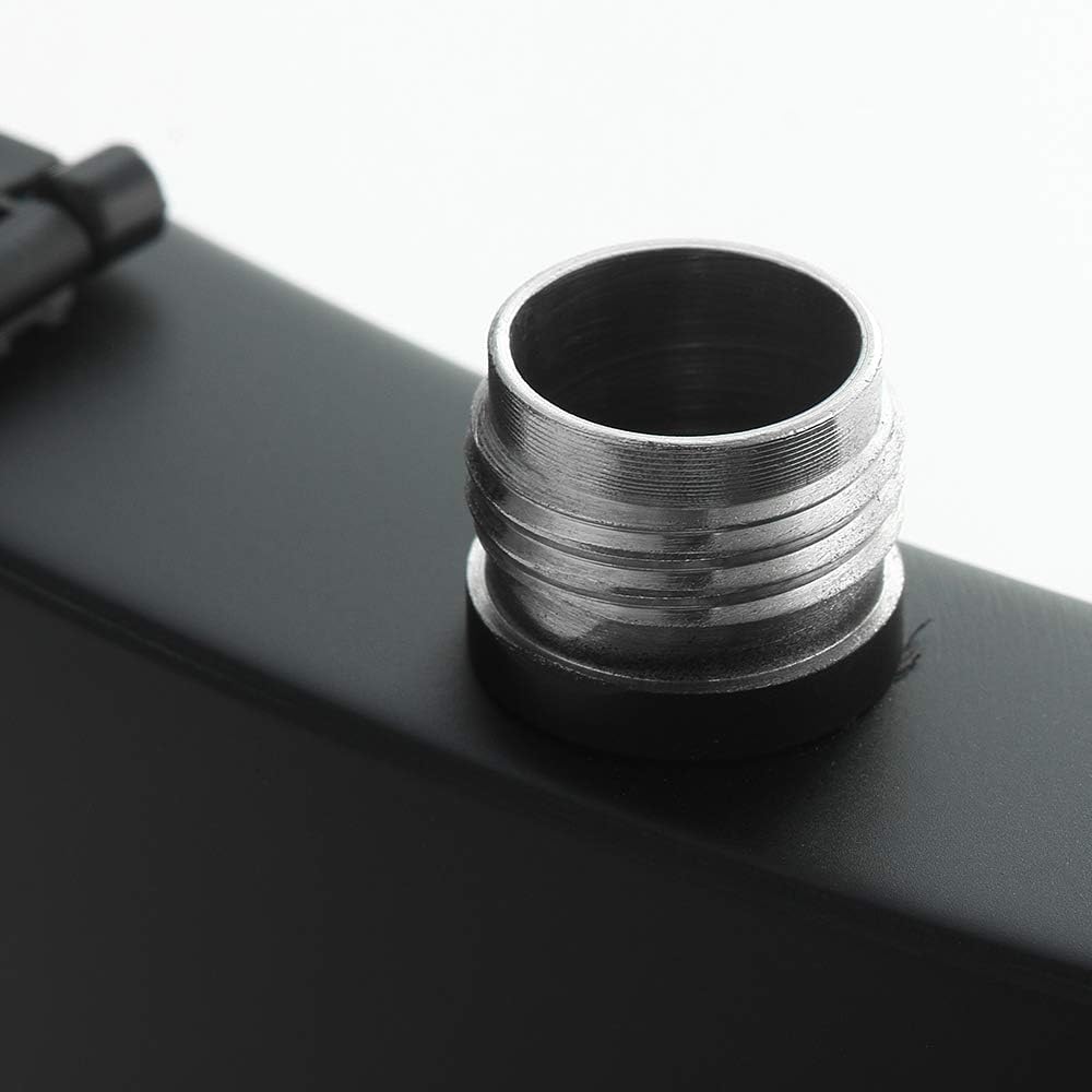 Hip Flask for Liquor Matte Black 8 Oz Stainless Steel Leakproof with Funnel, Great Gift Idea Flask
