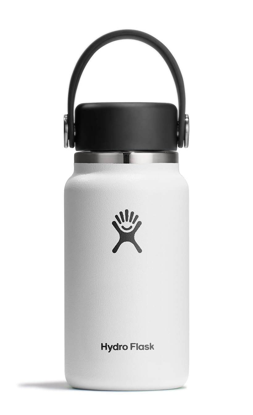 Hydro Flask Micro Bottle - Insulated Mini Leak Proof Flask for Purse or Pocket in 6.7 Oz Agave Green