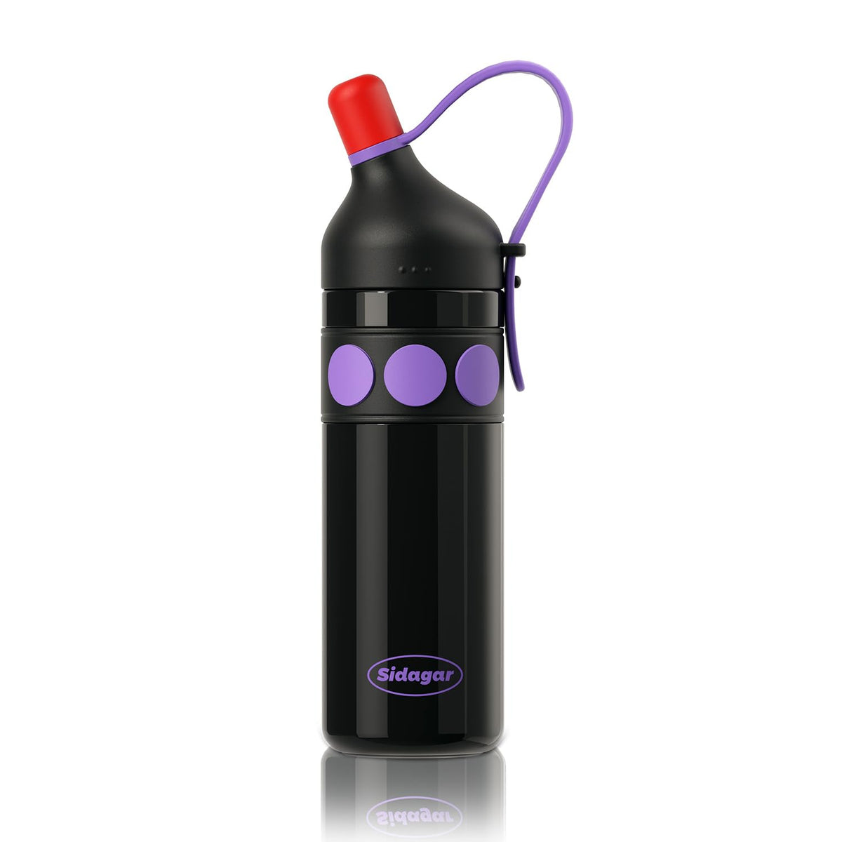 24 oz Sports Tumbler, Stainless Steel Vacuum Water Bottle Insulated Iced Travel Coffee Cup Double Wall Flask (Dark Grey)