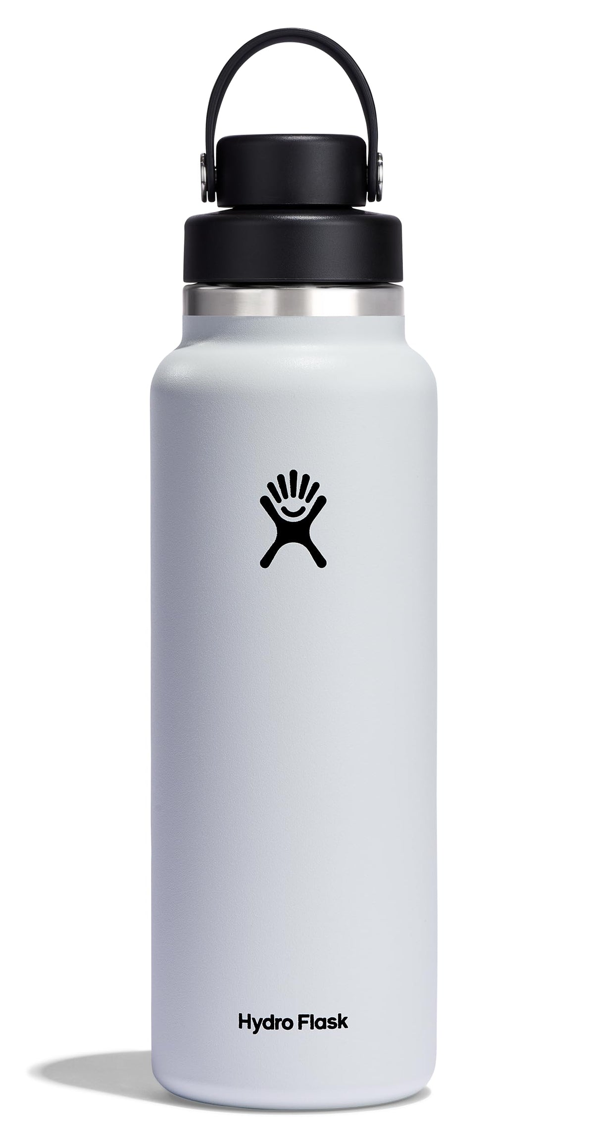 Hydro Flask Water Bottle - Insulated Stainless Steel - Wide Mouth Chug Lid, Non Spill, Leakproof in 40 Oz Tonal Trillium Pink