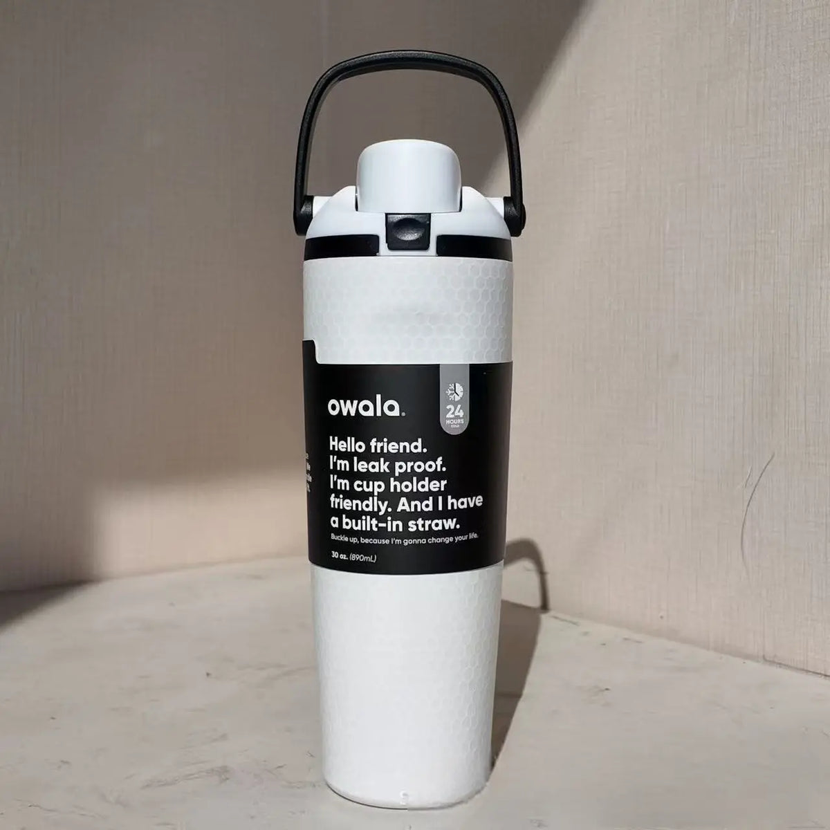 Owala FreeSip Sway 30oz Zalea Masters Theme Golf Water Bottle NEW 2-in-1 Sip or Chug Leak-Proof BPA-Free Elegant Floral Design for Gym Outdoor Activities