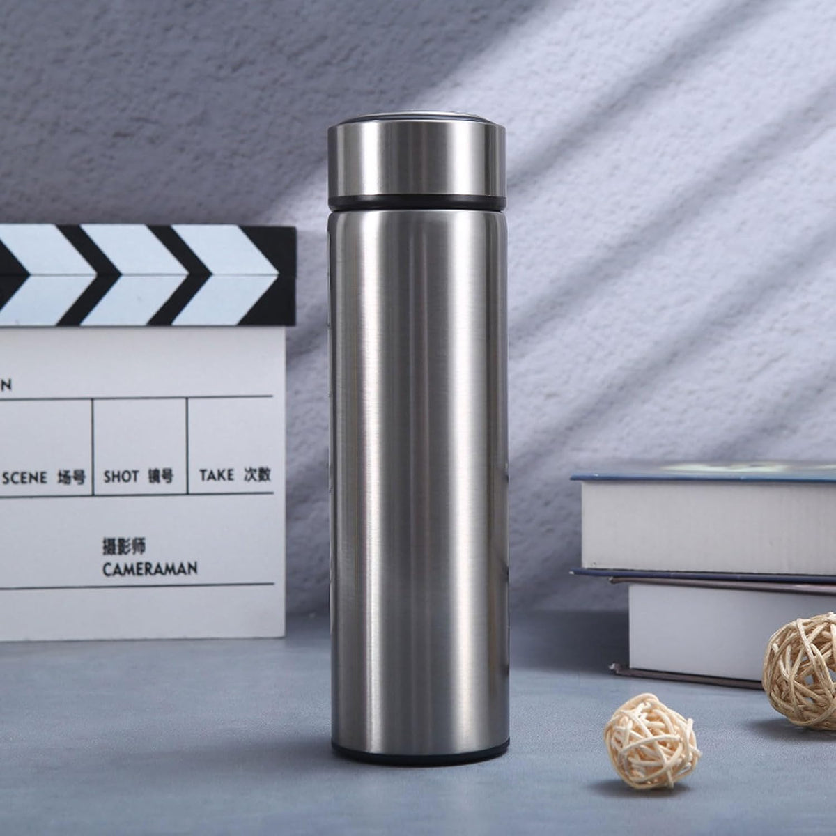 Vacuum Flask for Hot Drinks Sports Tumblers Double Walled Water Bottle Stainless Steel Thermal Coffee Mug with Lids Thermal Tea Cup Metal