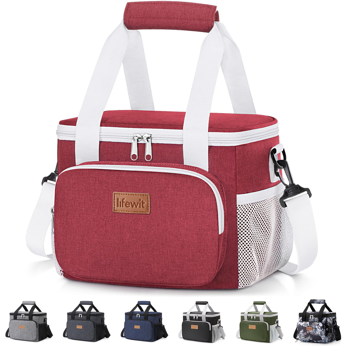 Lifewit Insulated Lunch Box for Men, Lunch Bag Cooler Women, 32-Can 20L