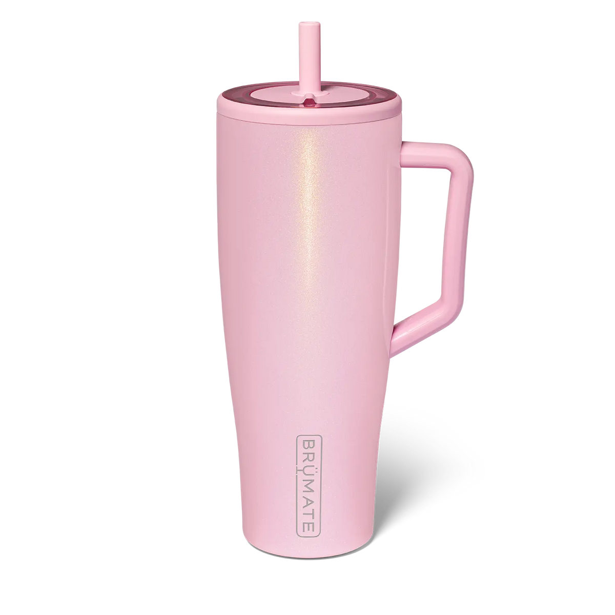 BrüMate Era Tumbler with Handle and Straw | 40oz, 30oz, 20oz Sizes | 100% Leakproof Insulated Tumbler | Keeps Ice 24+ Hours | Cup Holder Friendly Base Mug