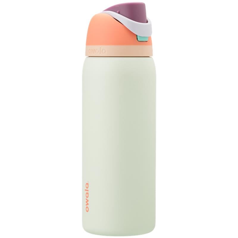 Owala FreeSip Stainless Steel Water Bottle 40 oz Very, Very Dark