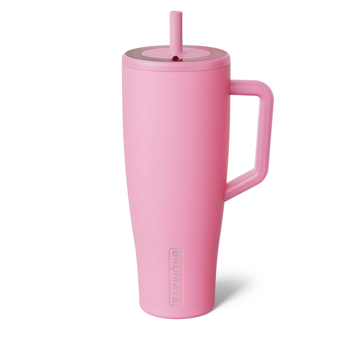 BrüMate Era Tumbler with Handle and Straw | 40oz, 30oz, 20oz Sizes | 100% Leakproof Insulated Tumbler | Keeps Ice 24+ Hours | Cup Holder Friendly Base Mug