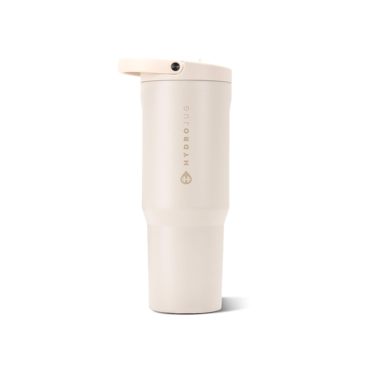 HydroJug Sport 32 oz Insulated Stainless Steel Water Bottle, Cream