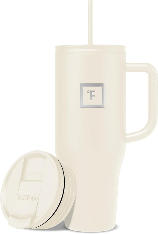 IRON °FLASK 40 oz Co-Pilot Insulated Travel Mug