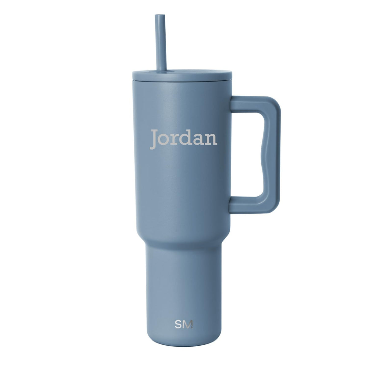 Simple Modern Tumbler with Handle and Straw | 40oz | Green