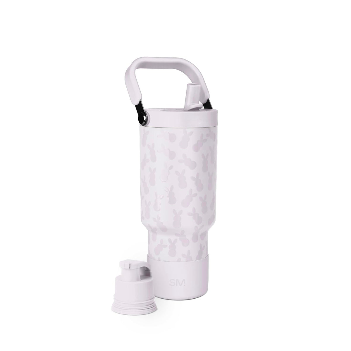 Simple Modern Tumbler with Handle, Water Jug | 40oz | Gray