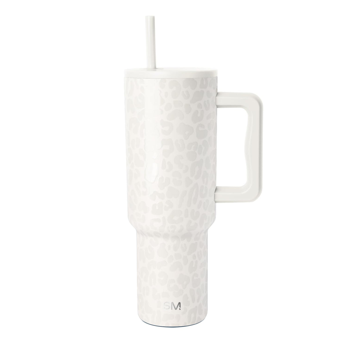 Simple Modern Tumbler with Handle and Straw | 40oz | Green