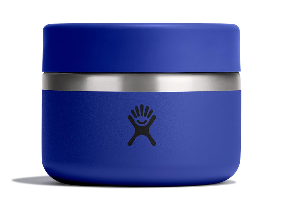 Hydro Flask Food Jar – Insulated Stainless Steel, Snack Travel Container for Hot Food, Lunch, & Soup 20 Oz Black
