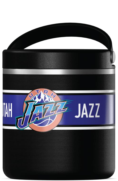 Hydrapeak 25oz Stainless Steel Vacuum Insulated Food Jar for Hot Food and Cold Food, Wide Mouth Leak-Proof Soup Jar for Adults, 10 Hours Hot and 16 Hours Cold (Black)