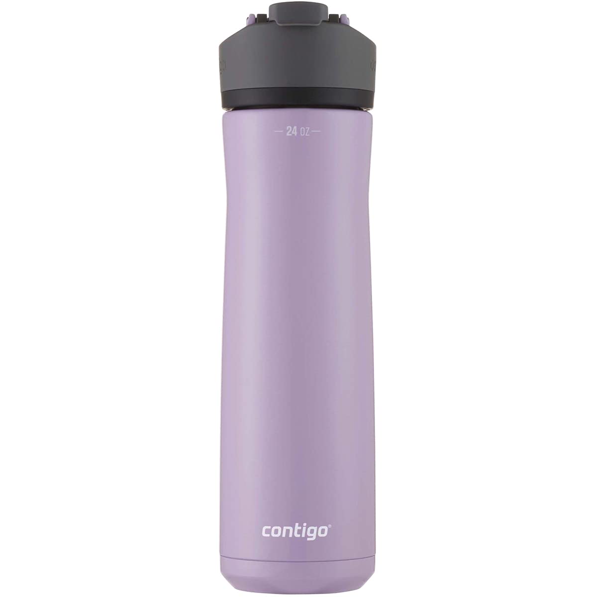 Contigo Cortland Chill 2.0 Blueberry Stainless Steel Water Bottle Vacuum-Insulated Spill-Proof Lid 24oz Ideal for Hot or Cold Drinks Interchangeable Lid Perfect for Kids & Adults