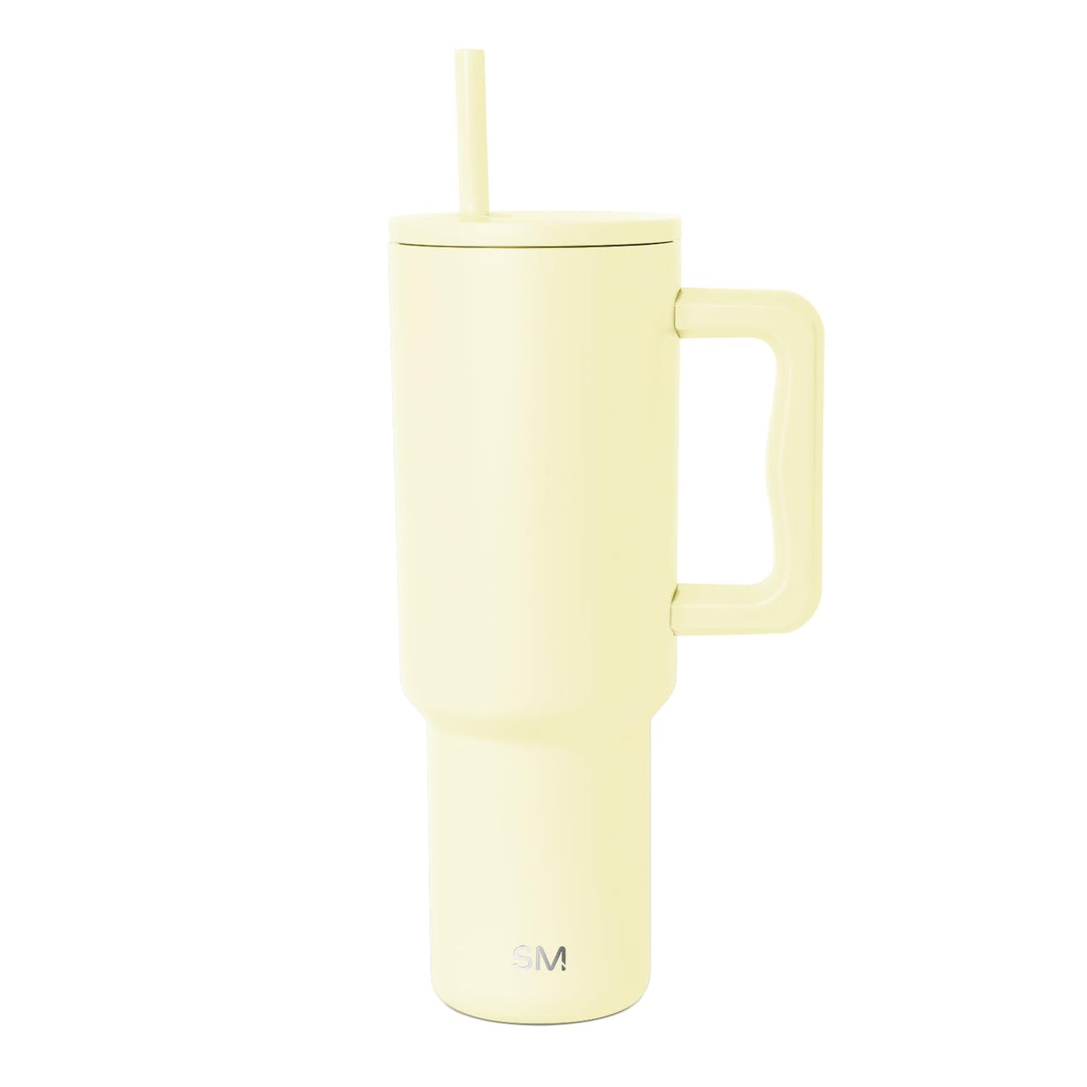 Simple Modern Tumbler with Handle and Straw | 40oz | Green