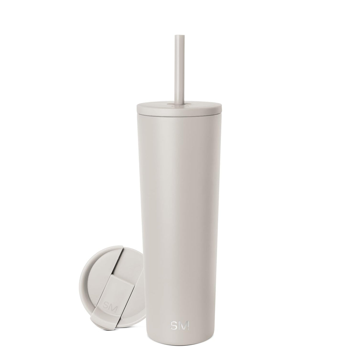 Simple Modern Iced Coffee Tumbler, Insulated | 24oz | Black