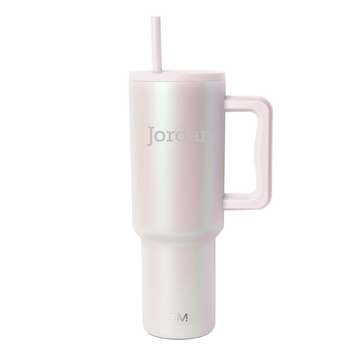 Simple Modern Tumbler with Handle and Straw | 40oz | Green