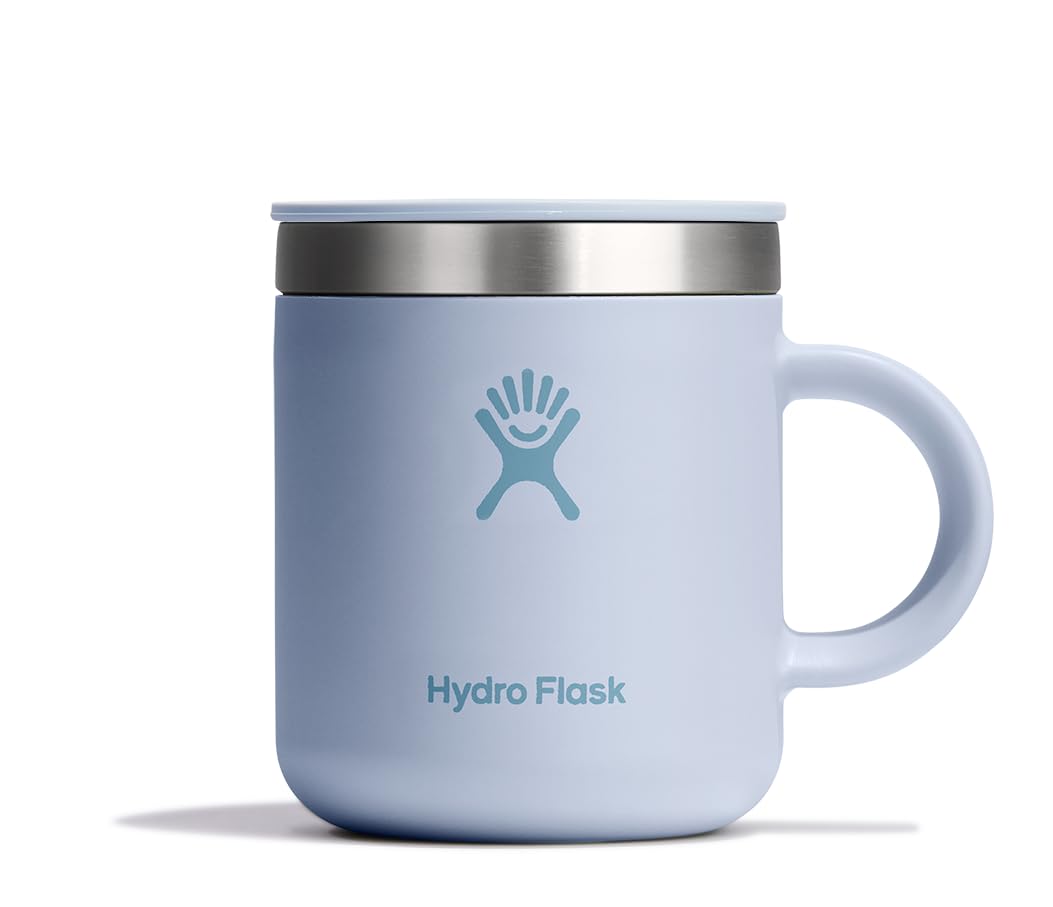 Hydro Flask Coffee Mug – Insulated Stainless Steel, Non Spill, Leak Resistant Travel Mug 12 Oz Indigo Blue