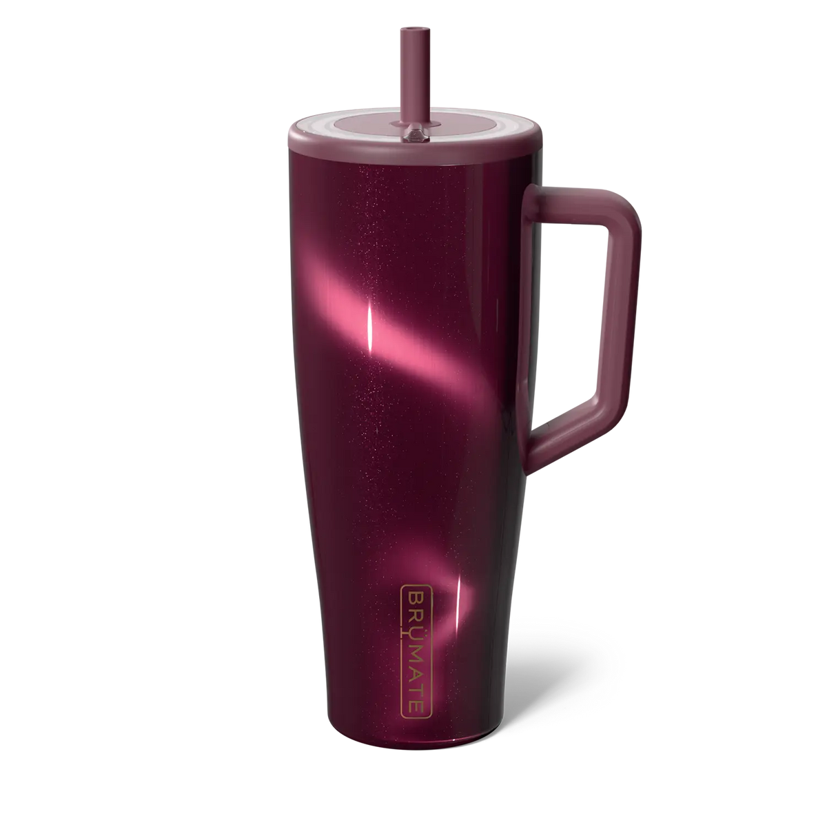 BrüMate Era Tumbler with Handle and Straw | 40oz, 30oz, 20oz Sizes | 100% Leakproof Insulated Tumbler | Keeps Ice 24+ Hours | Cup Holder Friendly Base Mug