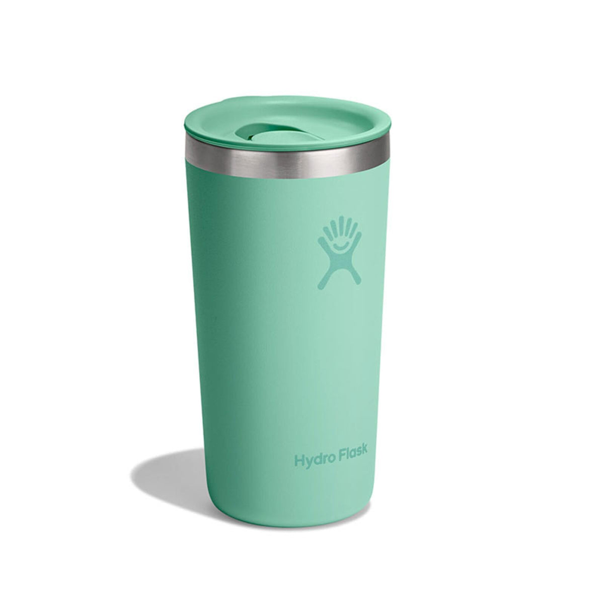 Hydro Flask All Around Tumbler Press-In Lid, Insulated Travel Mug, Stainless Steel Coffee Cup 16 Oz Cloud Pink