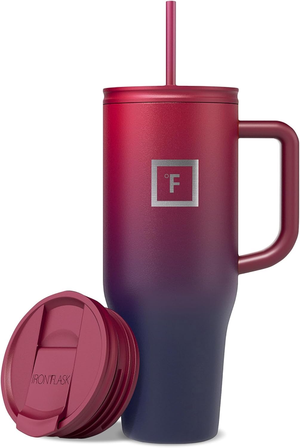 IRON °FLASK 40 oz Co-Pilot Insulated Travel Mug