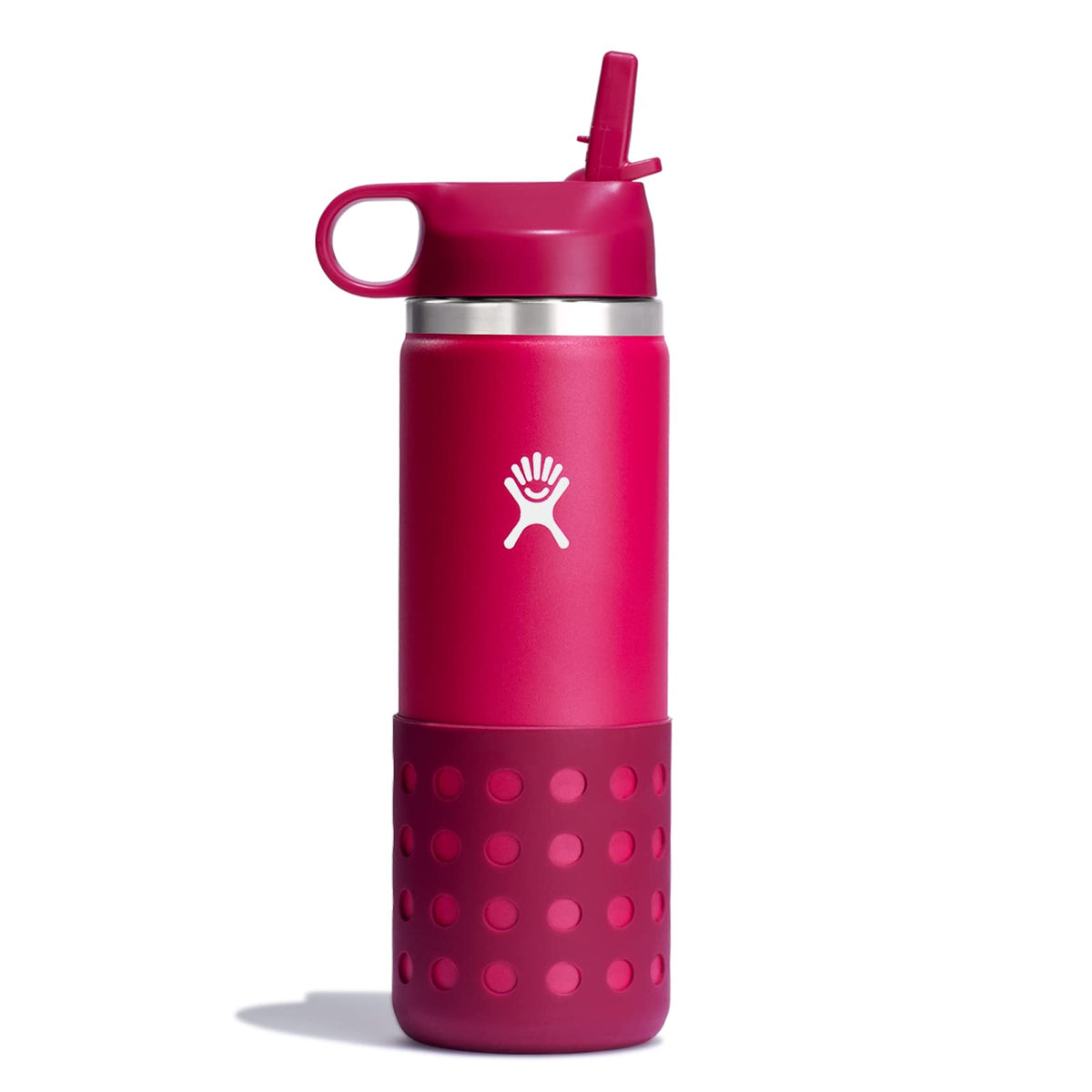 Hydro Flask Kids Water Bottle for School - Stainless Steel and Insulated with Straw Cap - 12 Oz World of Eric Carle Caterpillar Yellow
