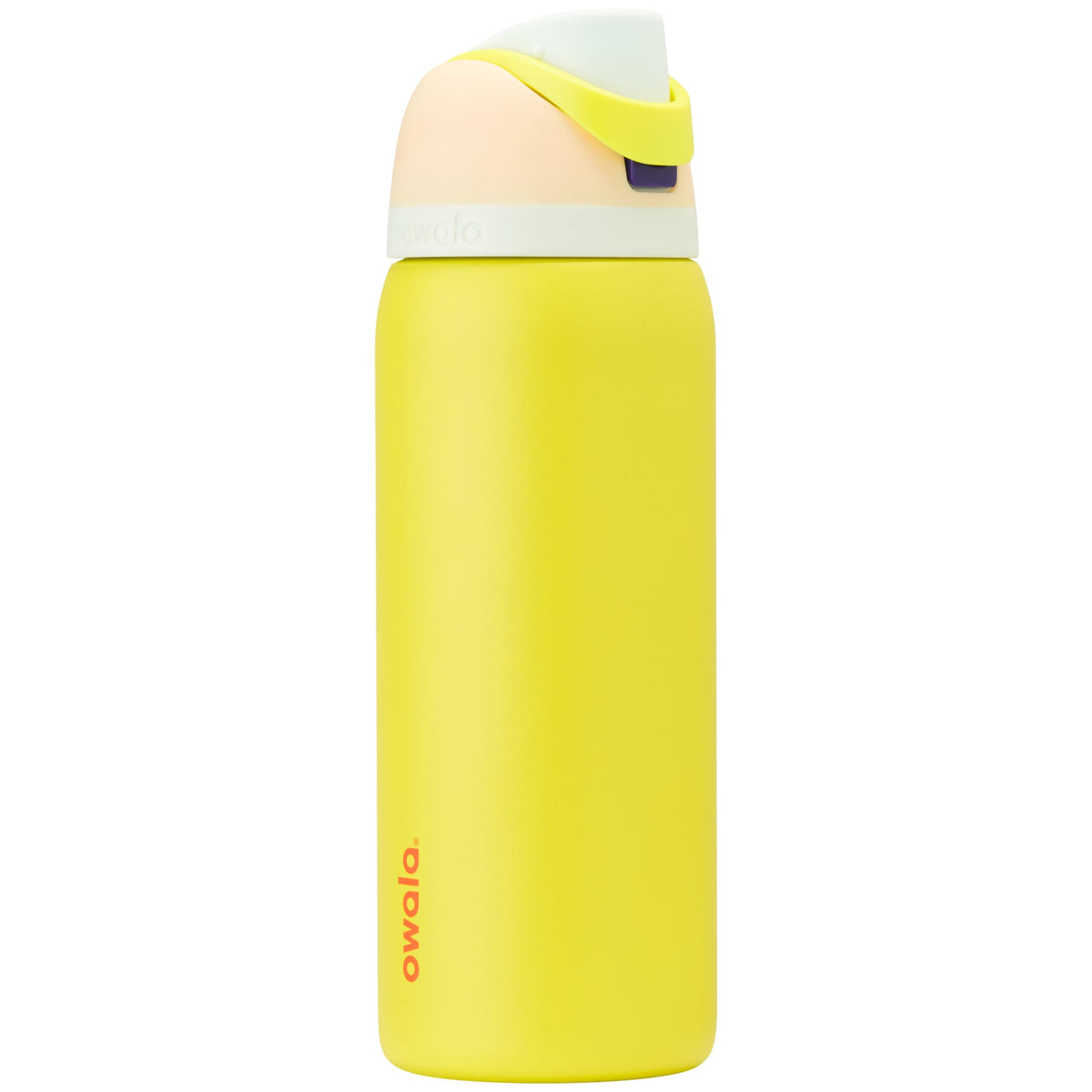 Owala FreeSip Stainless Steel Water Bottle 24 oz Shy Marshmallow