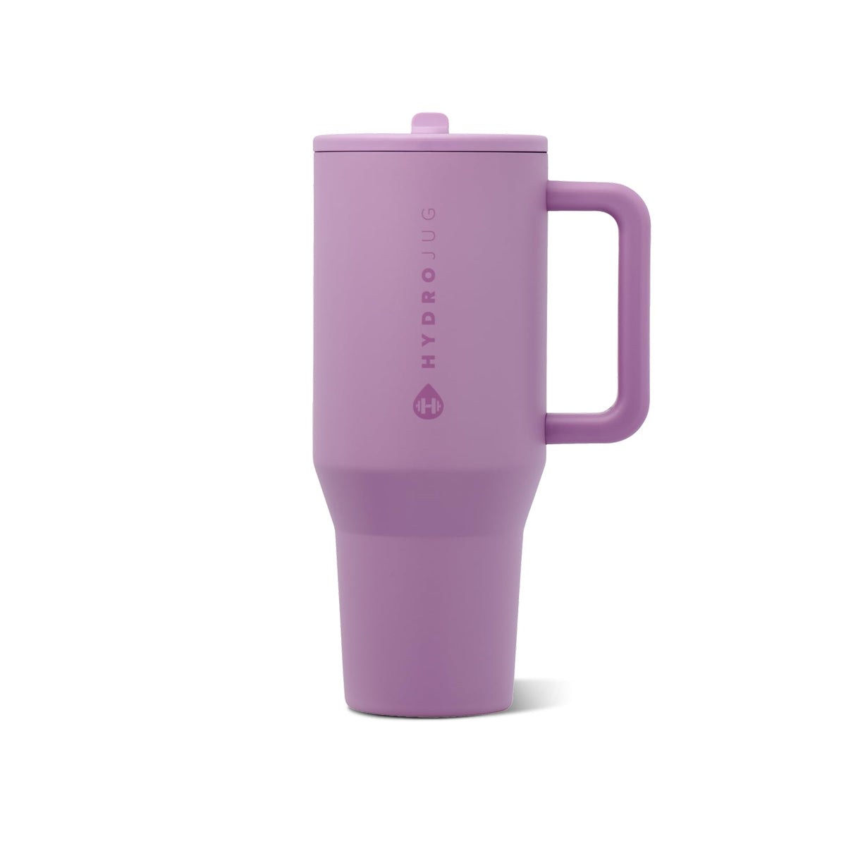 HydroJug Traveler 32oz, Insulated Tumbler with Handle & Straw, Cream