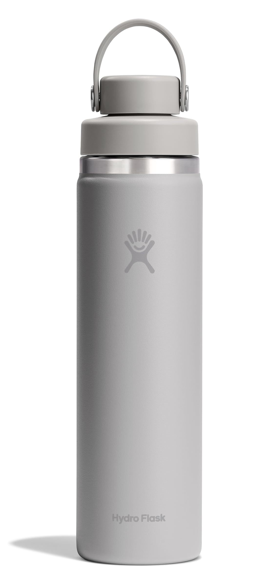 Hydro Flask Water Bottle - Insulated Stainless Steel - Wide Mouth Chug Lid, Non Spill, Leakproof in 40 Oz Tonal Trillium Pink