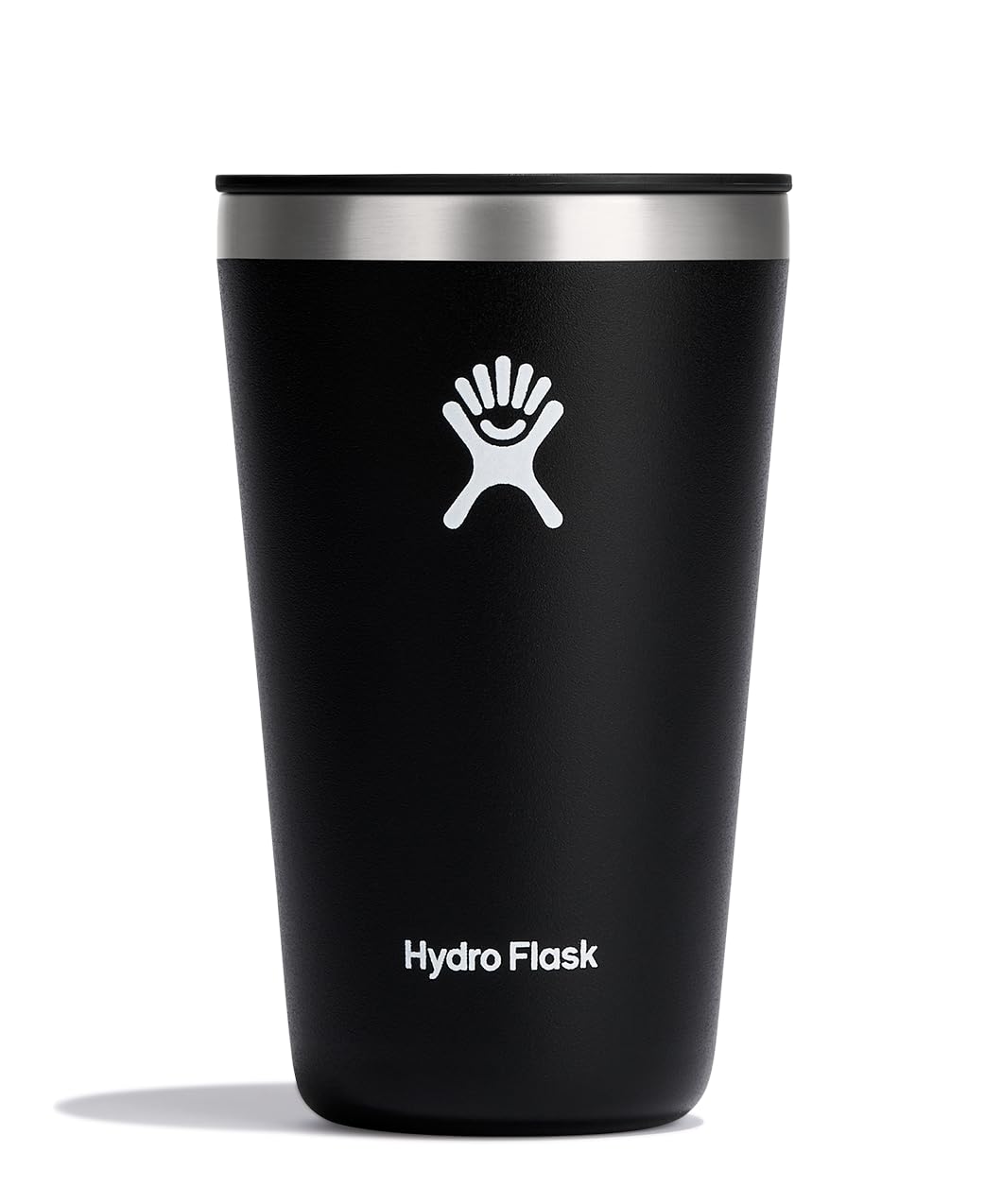 Hydro Flask All Around Tumbler Press-In Lid, Insulated Travel Mug, Stainless Steel Coffee Cup 16 Oz Cloud Pink