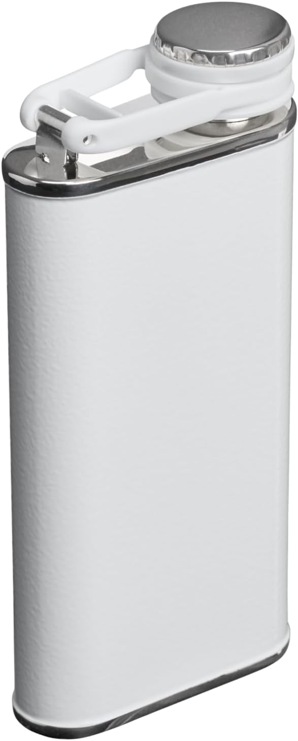 STANLEY Easy Fill Flask, 8 oz, Hammertone Frost
