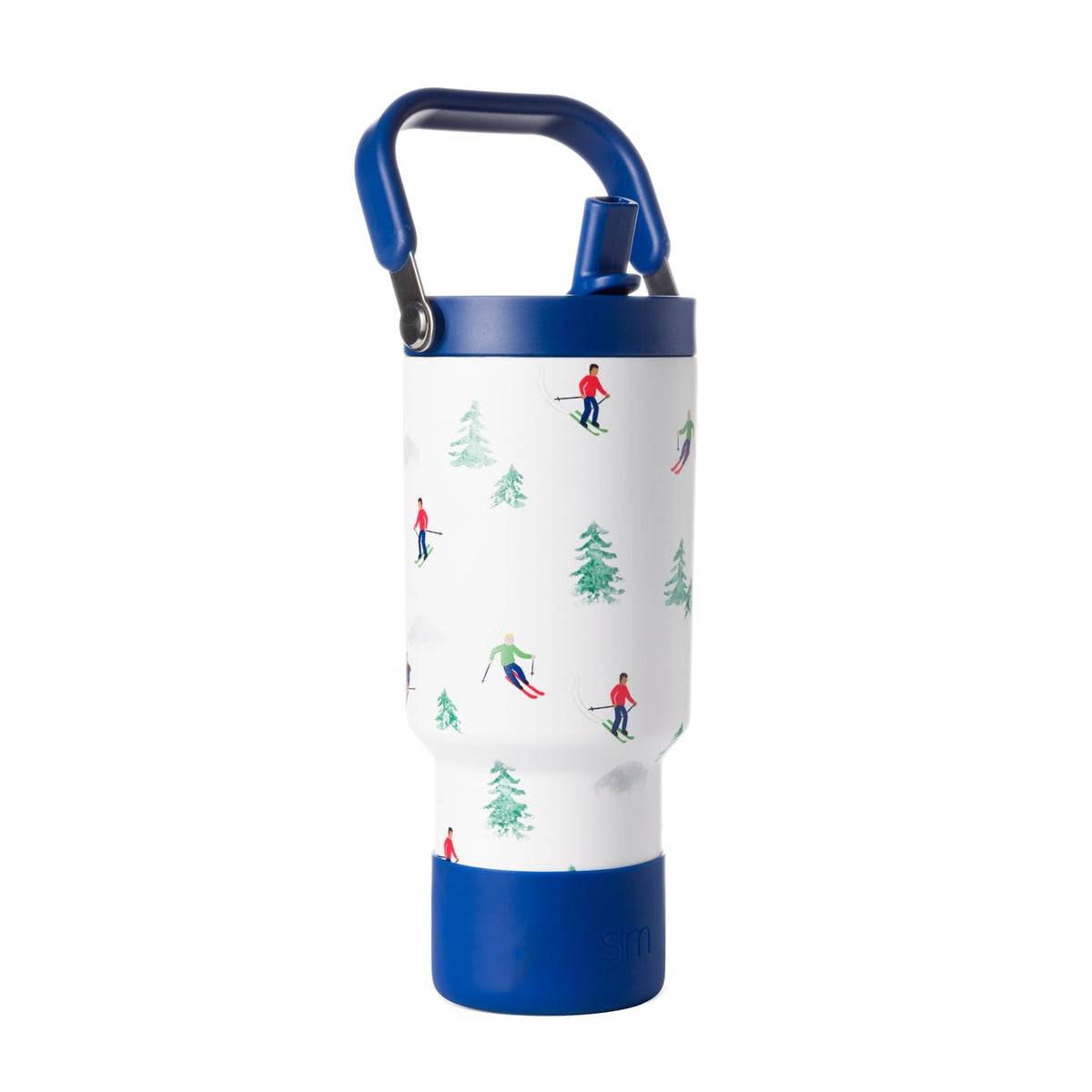 Simple Modern Tumbler with Handle, Water Jug | 40oz | Gray
