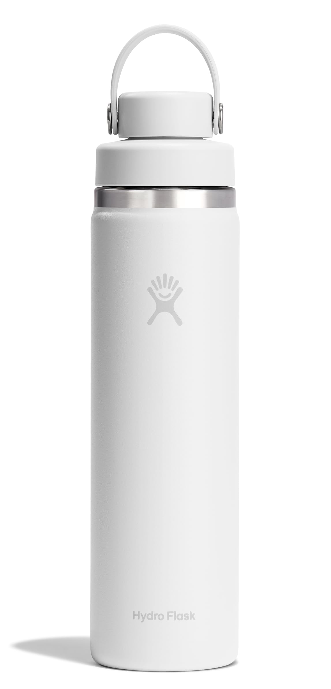 Hydro Flask Water Bottle - Insulated Stainless Steel - Wide Mouth Chug Lid, Non Spill, Leakproof in 40 Oz Tonal Trillium Pink