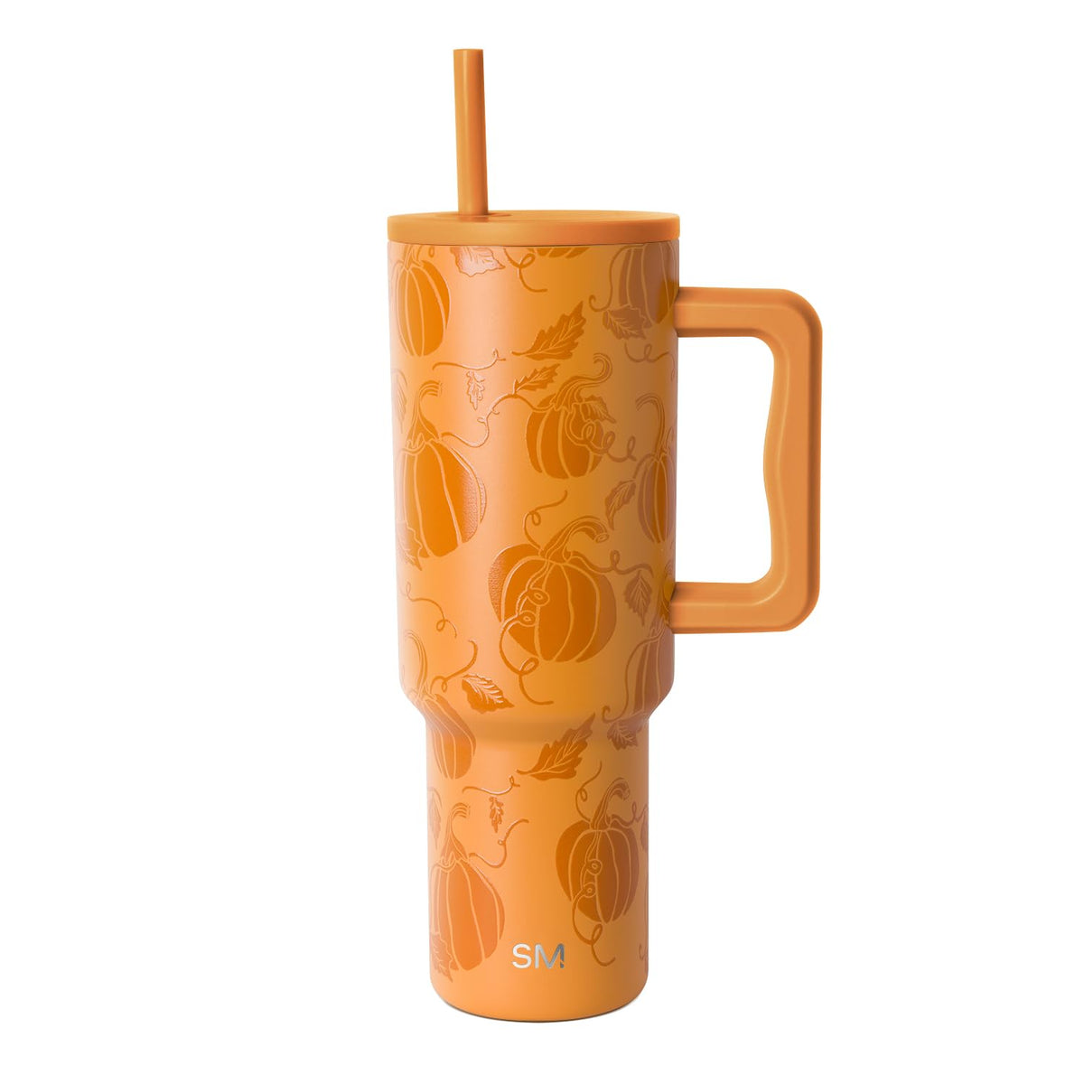 Simple Modern Tumbler with Handle and Straw | 40oz | Green
