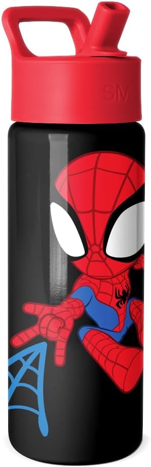 Simple Modern Marvel Spidey Kids Water Bottle & Toddler Cup | 18oz
