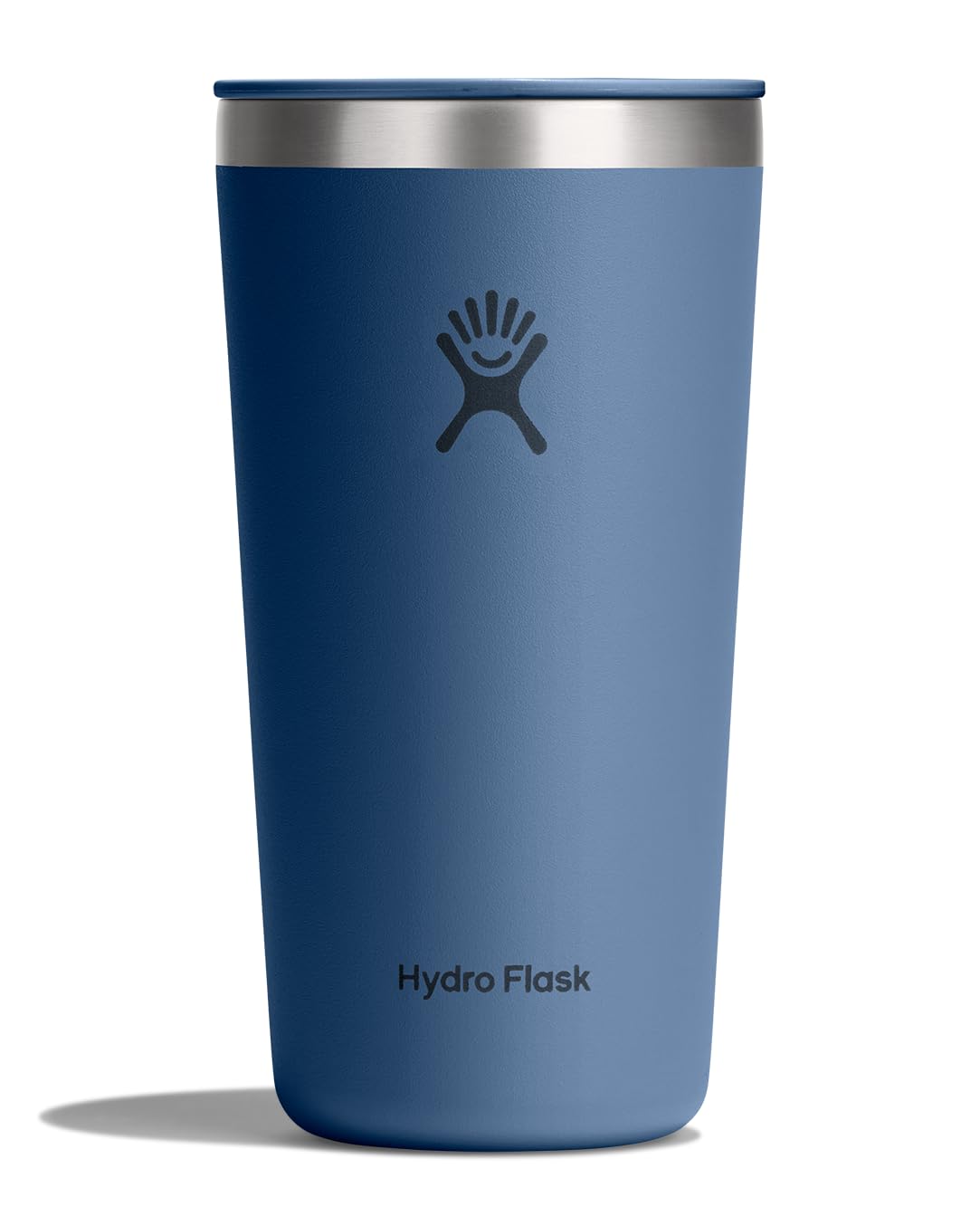 Hydro Flask All Around Tumbler Press-In Lid, Insulated Travel Mug, Stainless Steel Coffee Cup 16 Oz Cloud Pink