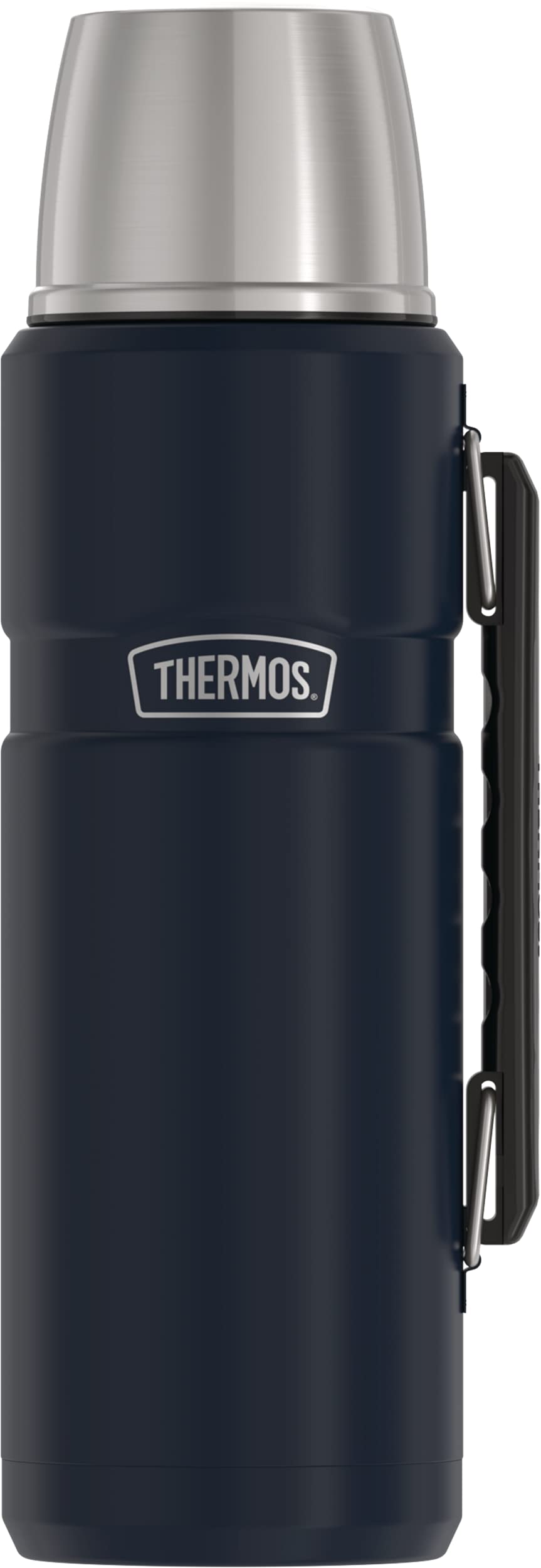 THERMOS Stainless King Vacuum-Insulated Beverage Bottle, 40 Ounce, Matte Stainless Steel