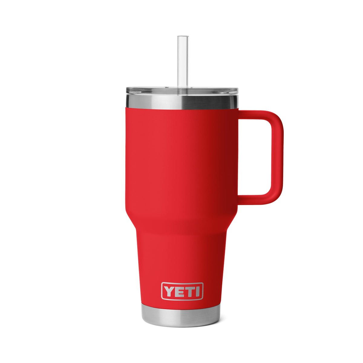 YETI Rambler 35 oz Straw Mug 2.0, Rescue Red