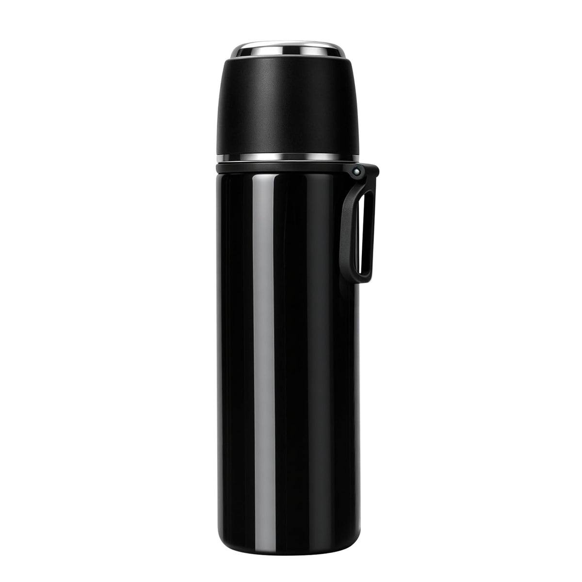 Stainless Steel Insulated Thermal Bottle Coffee FlaskTravel Mug 15 OZ black