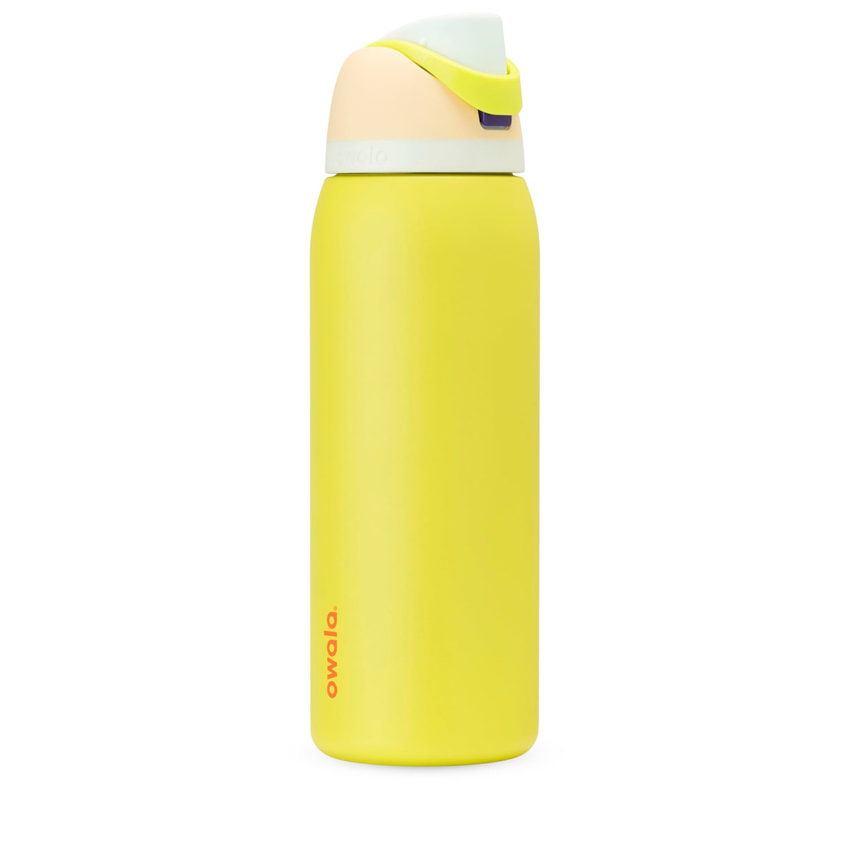 Owala FreeSip Stainless Steel Water Bottle 24 oz Shy Marshmallow