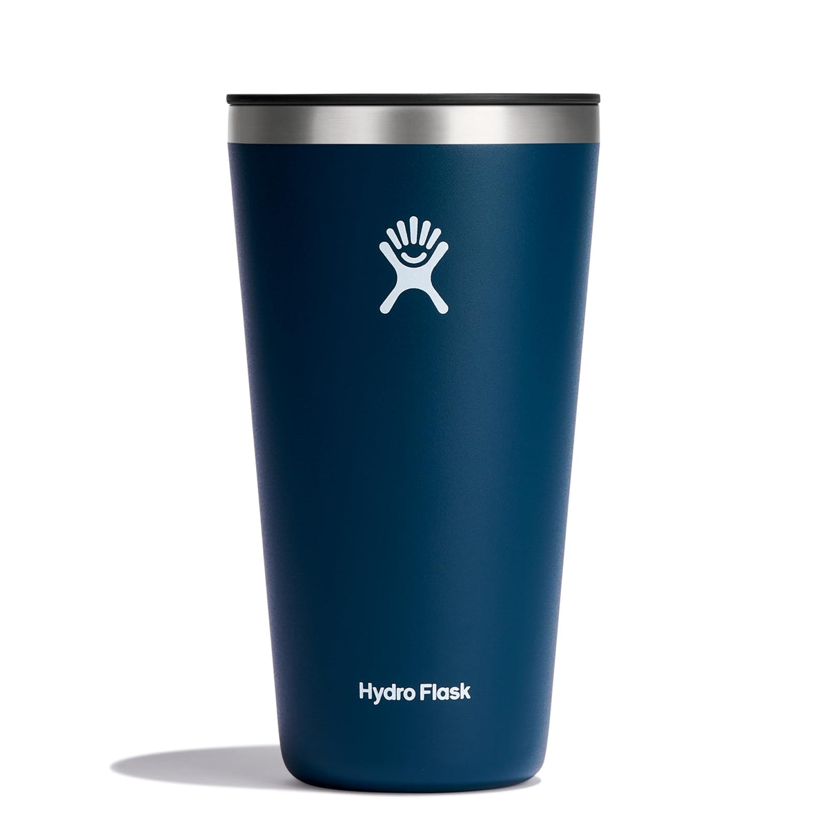 Hydro Flask All Around Tumbler Press-In Lid, Insulated Travel Mug, Stainless Steel Coffee Cup 16 Oz Cloud Pink