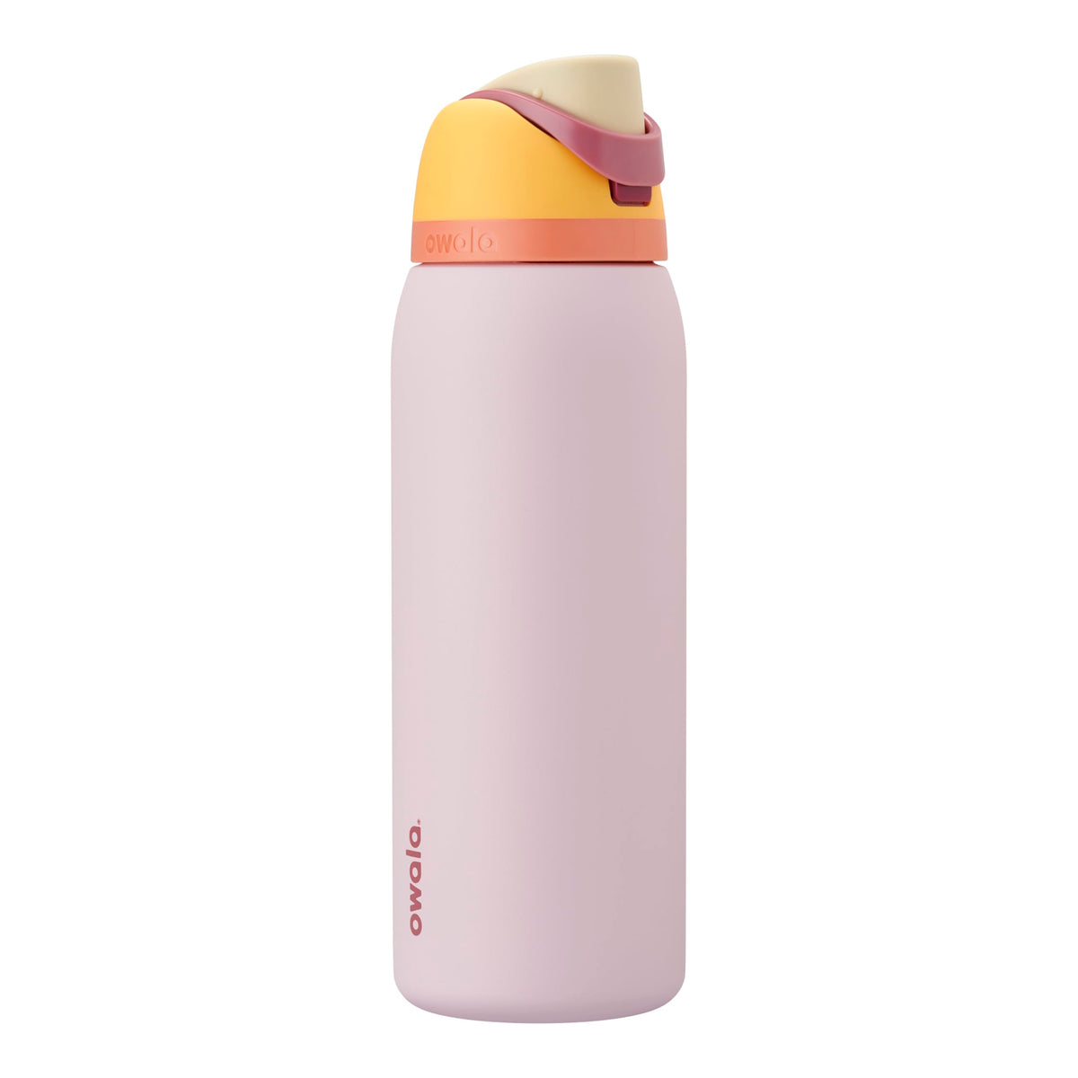 Owala FreeSip Stainless Steel Water Bottle 24 oz Shy Marshmallow