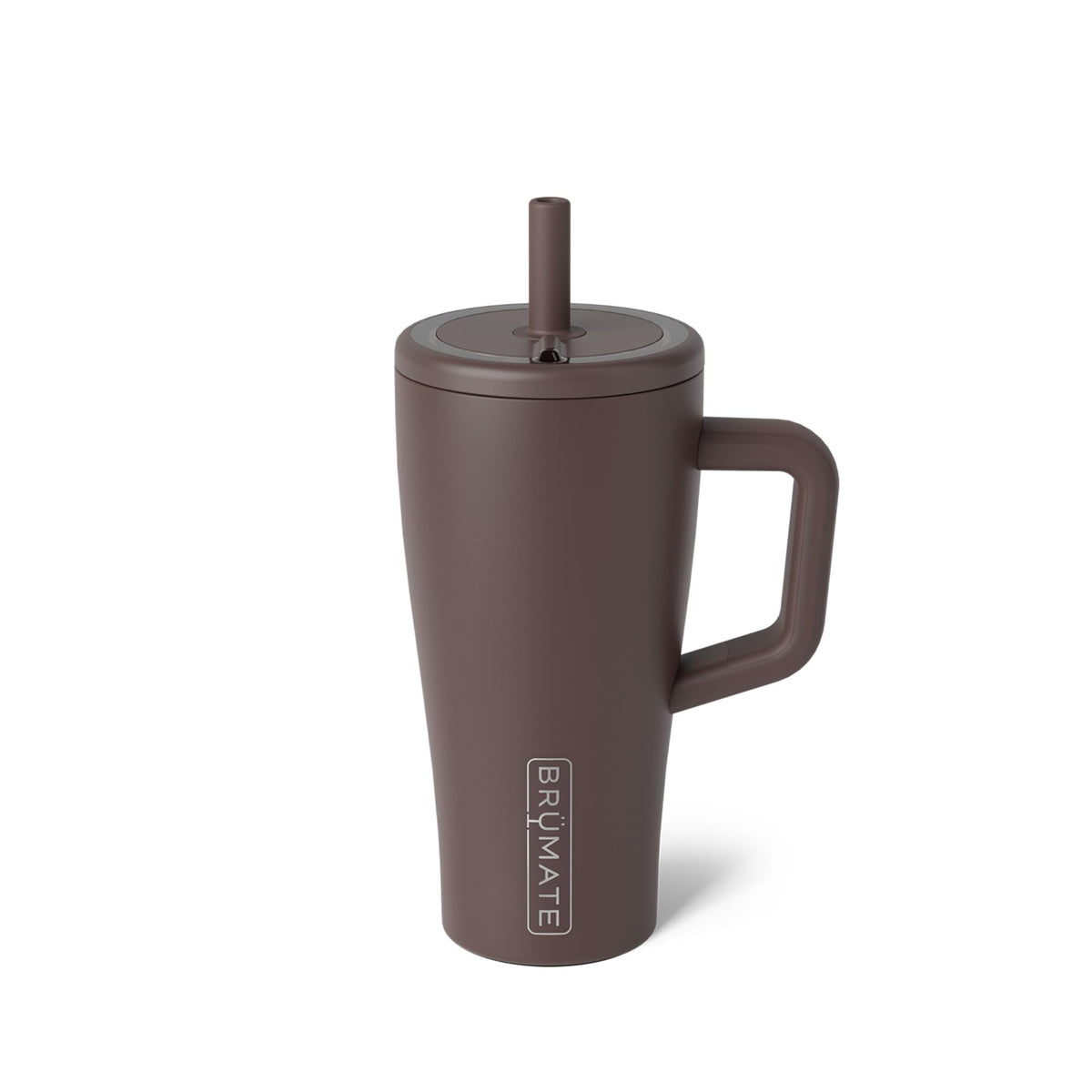 BrüMate Era 40 oz Tumbler with Handle & Straw | 100% Leakproof Insulated Water Bottle Tumbler with Lid & Flexible SoftSip Straw | Made of Stainless Steel | Cup Holder Friendly | 40oz (Nightfall Blue)