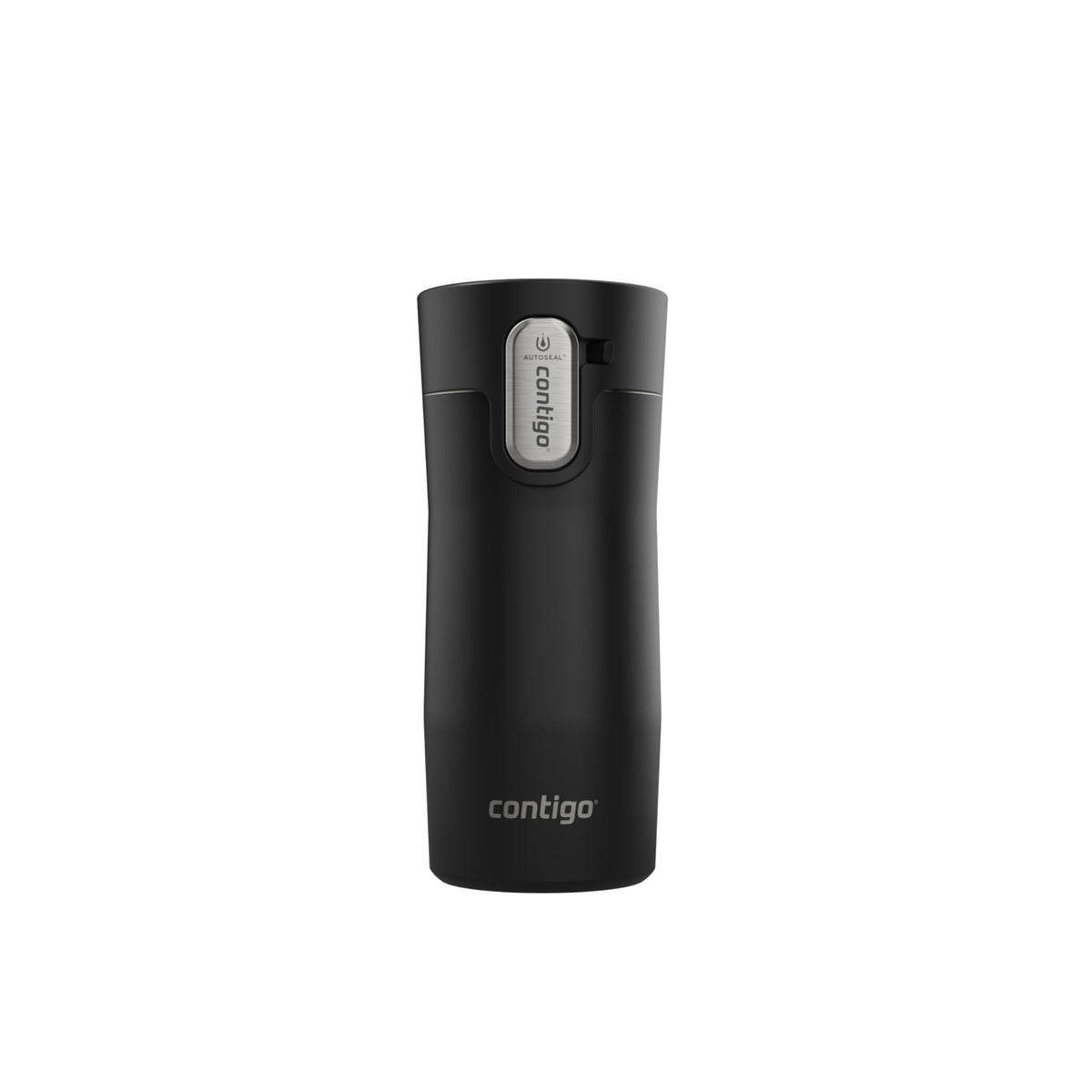Contigo West Loop Stainless Steel Travel Mug with AUTOSEAL Lid, 16oz., Stainless Steel/Black