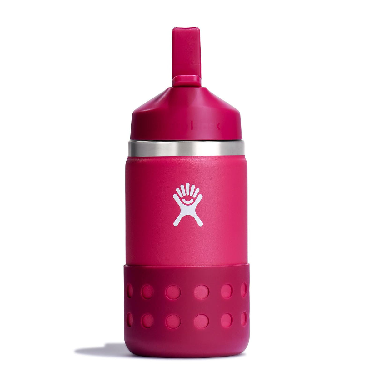 Hydro Flask Kids Water Bottle for School - Stainless Steel and Insulated with Straw Cap - 12 Oz World of Eric Carle Caterpillar Yellow