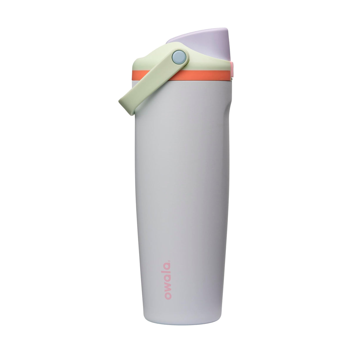 Owala FreeSip Sway Insulated Stainless Steel Water Bottle with Two-Way Spout, Built-In Straw and Bucket Handle, Made for Travel, School, and Sports, 30oz, BPA Free, Leak Proof, Daybreak