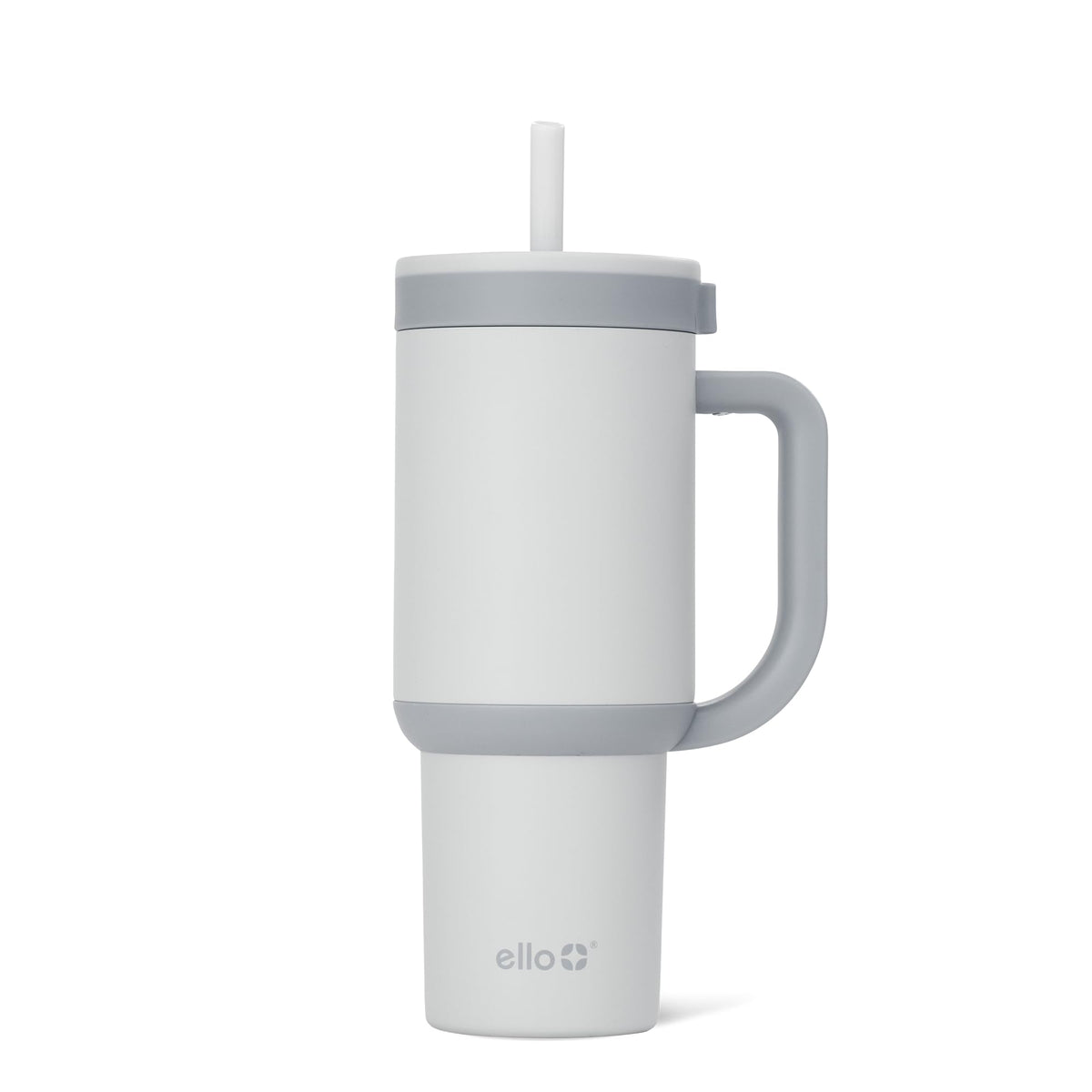 Ello Oasis 30oz Insulated Stainless Steel Tumbler with Straw, Daisies