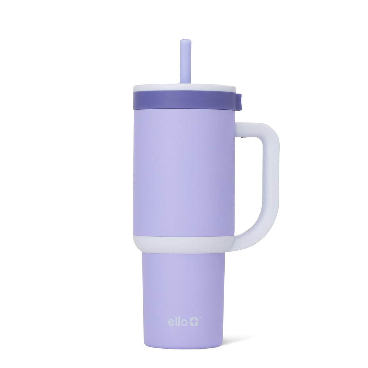 Ello Oasis 30oz Insulated Stainless Steel Tumbler with Straw, Daisies