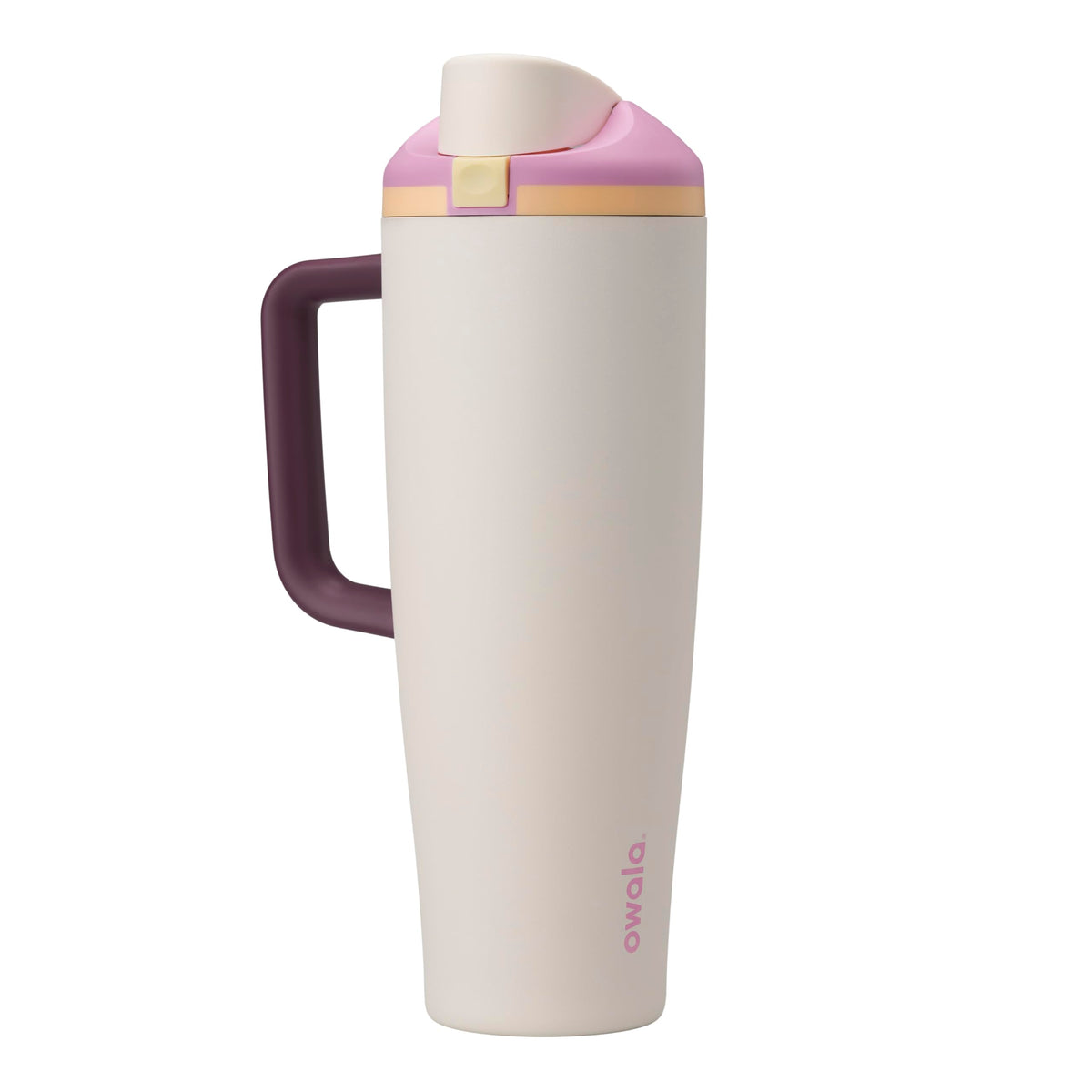 Owala FreeSip Tumbler Stainless Steel Water Bottle 40 oz Dreamy Field