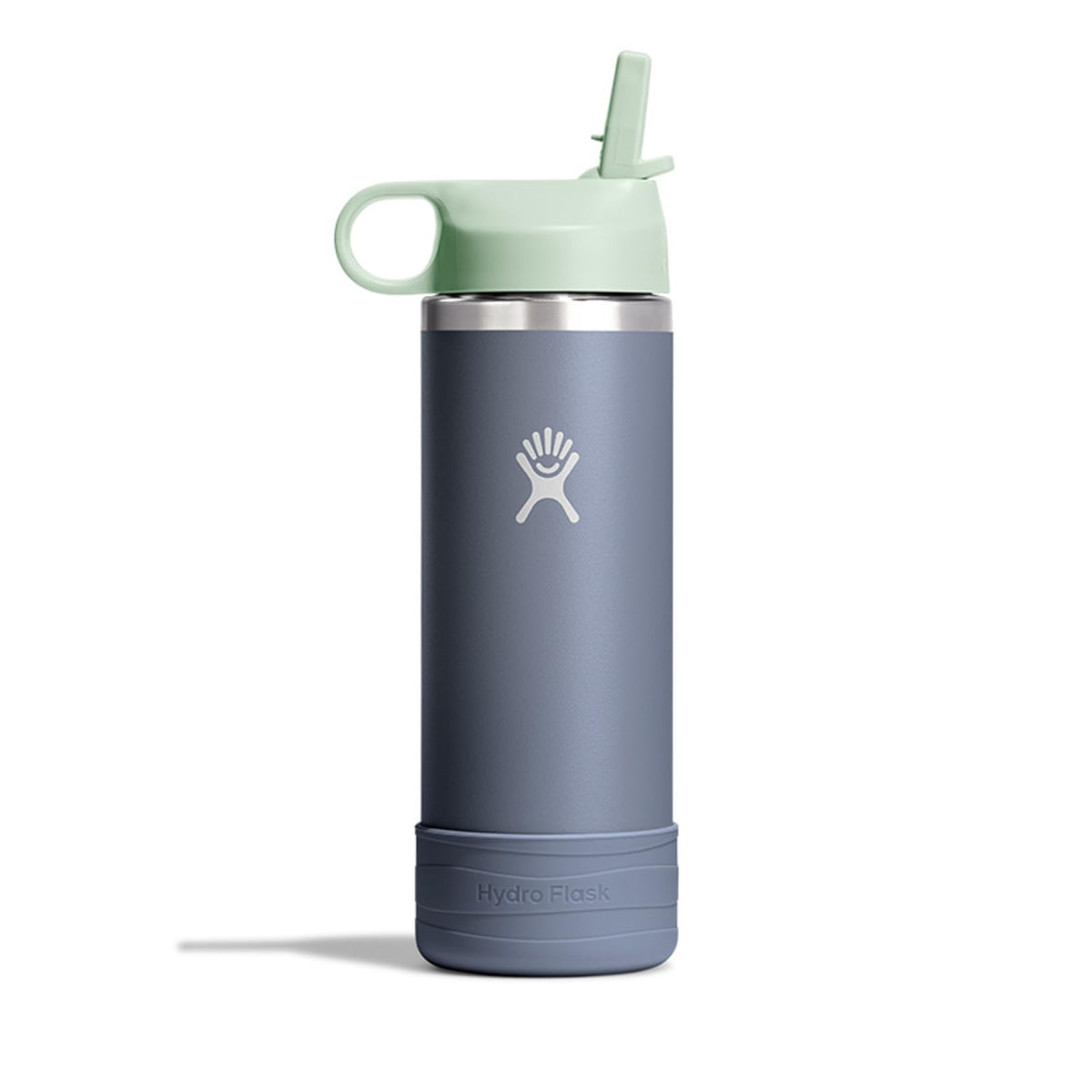 Hydro Flask Kids Water Bottle for School - Stainless Steel and Insulated with Straw Cap - 12 Oz World of Eric Carle Caterpillar Yellow